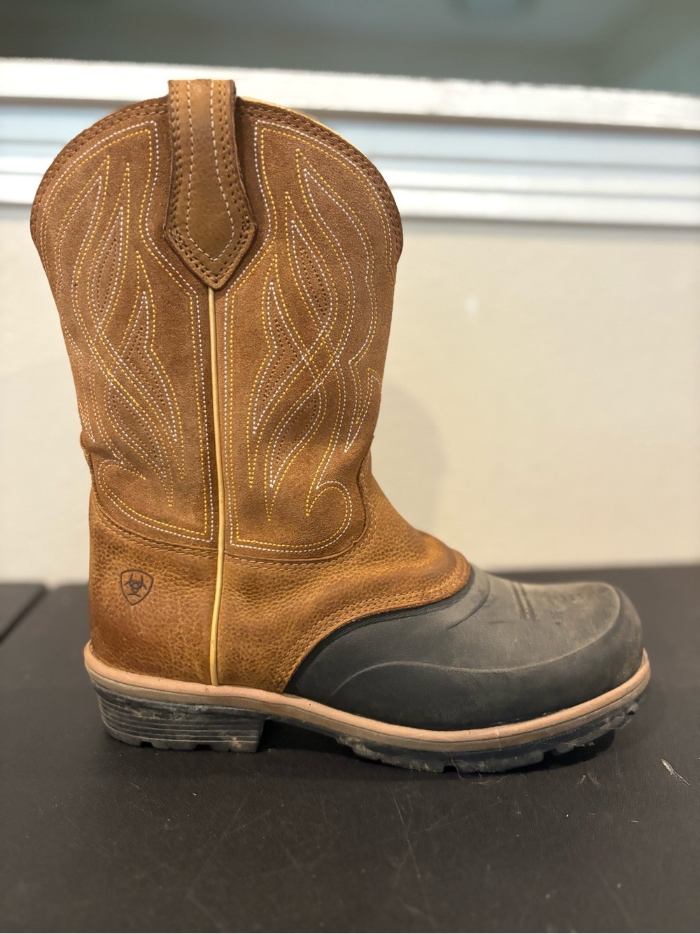 Ariat Whirlwind H20 Womens Brown Leather Boots Sz 9B  (10018668) - Picture 2 of 9